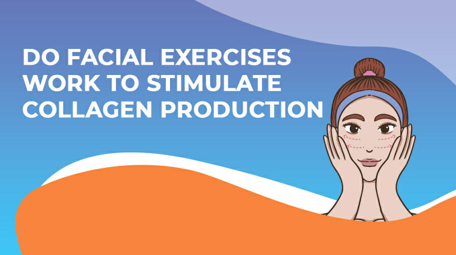 face exercise to stimulate collagen production